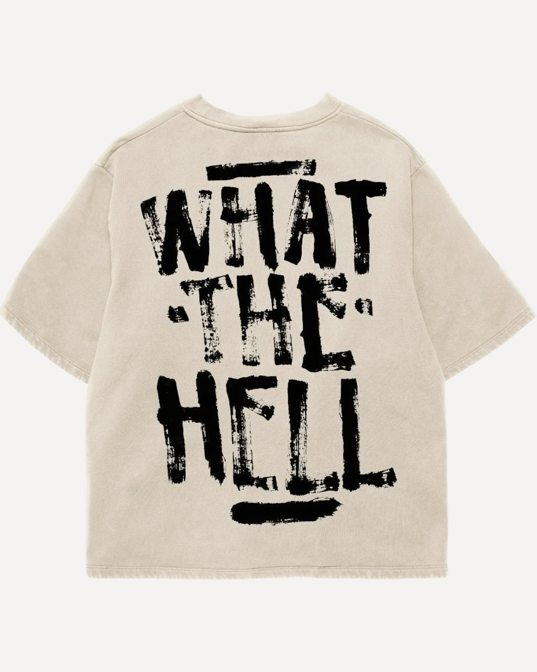 Tricou Oversized WHAT