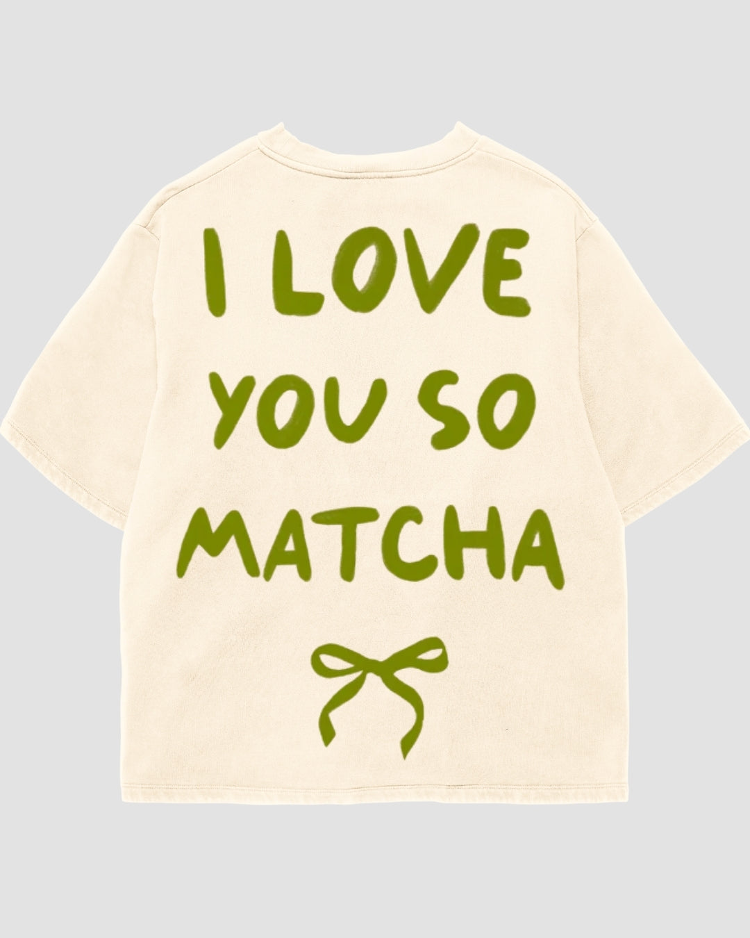 Tricou Oversized Matcha