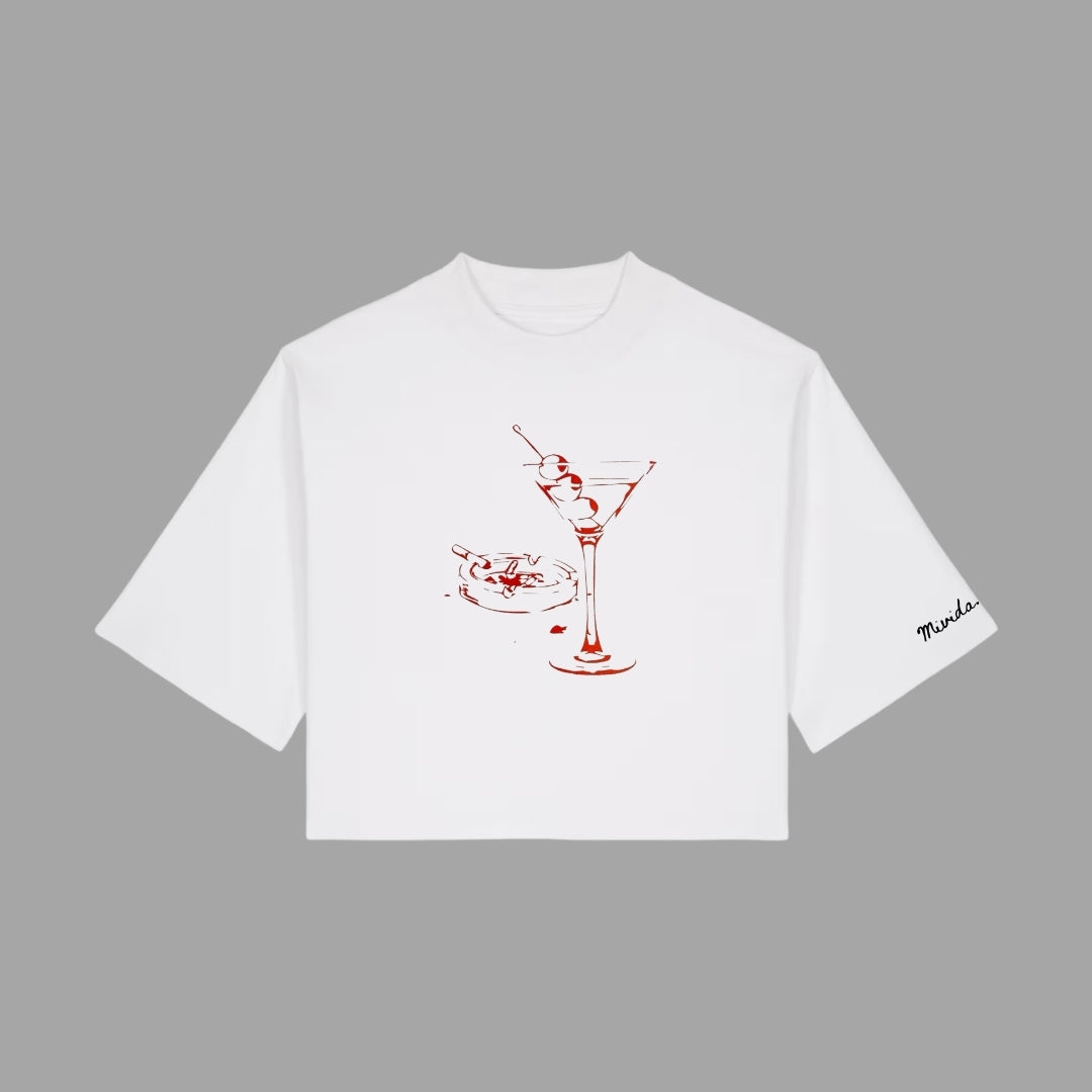 Tricou Cropped Break