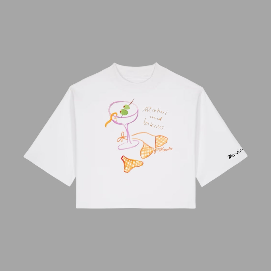 Cropped Tee Tinis & Bikinis