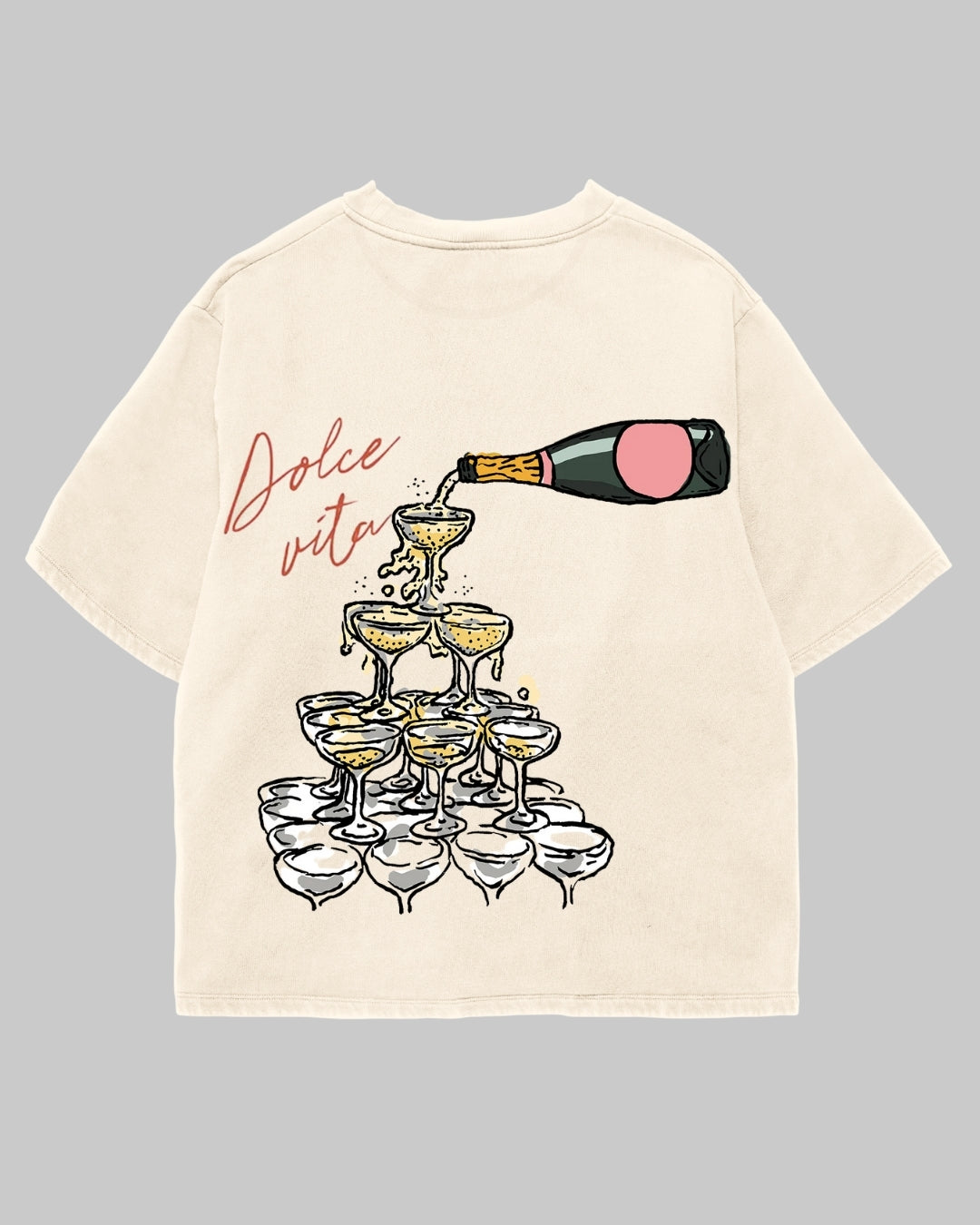 Tricou Oversized Tower