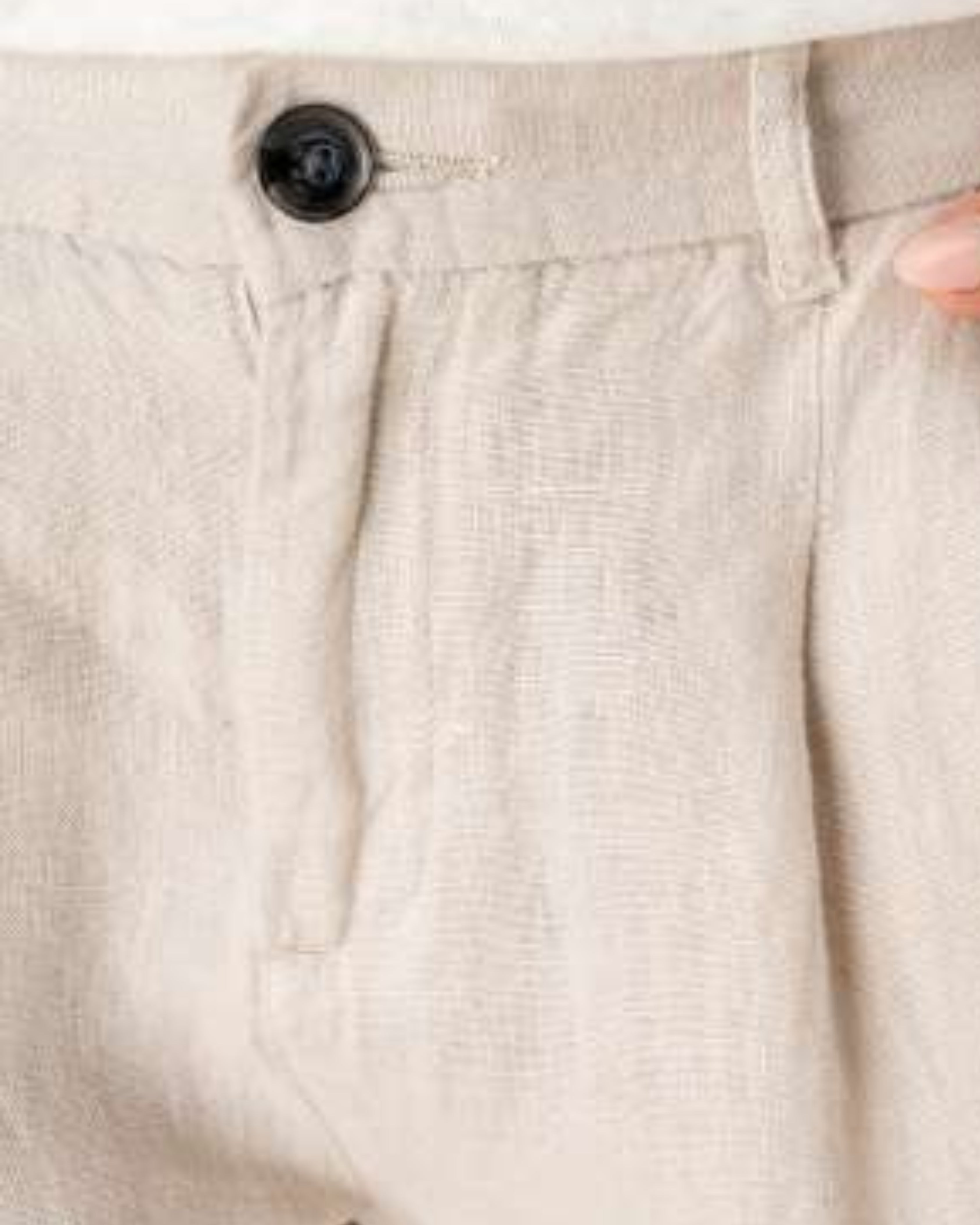 Pantaloni Capri din In