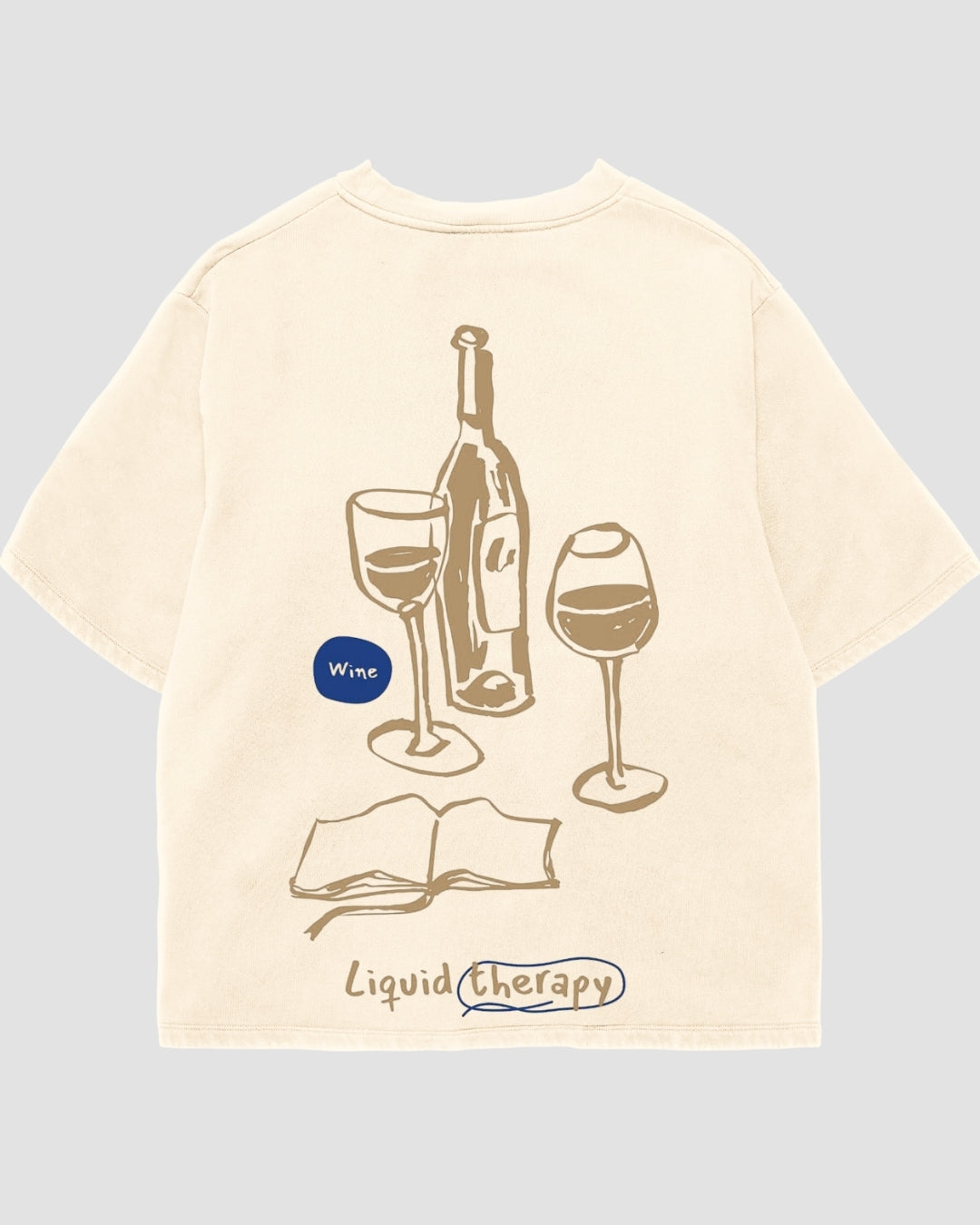 Tricou Oversized Liquid Therapy