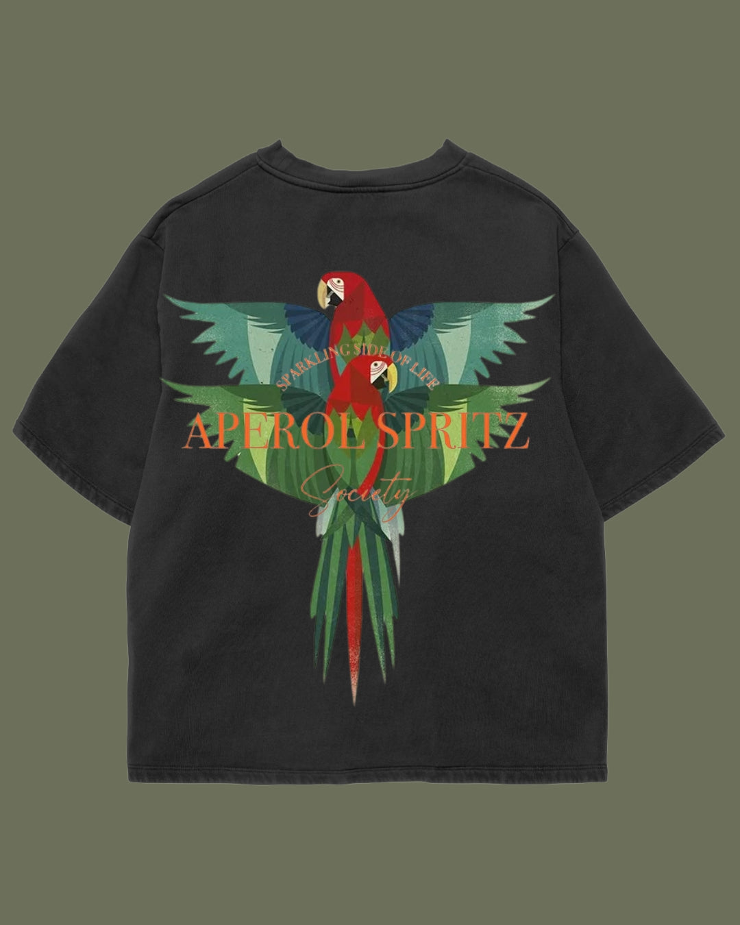 Tricou Oversized Parrots