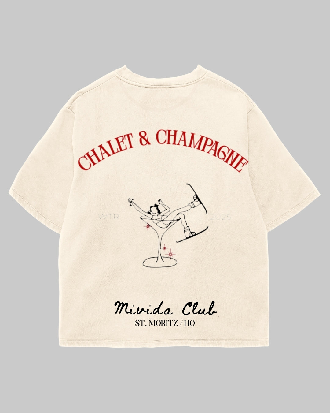 Tricou Chalet & Champagne