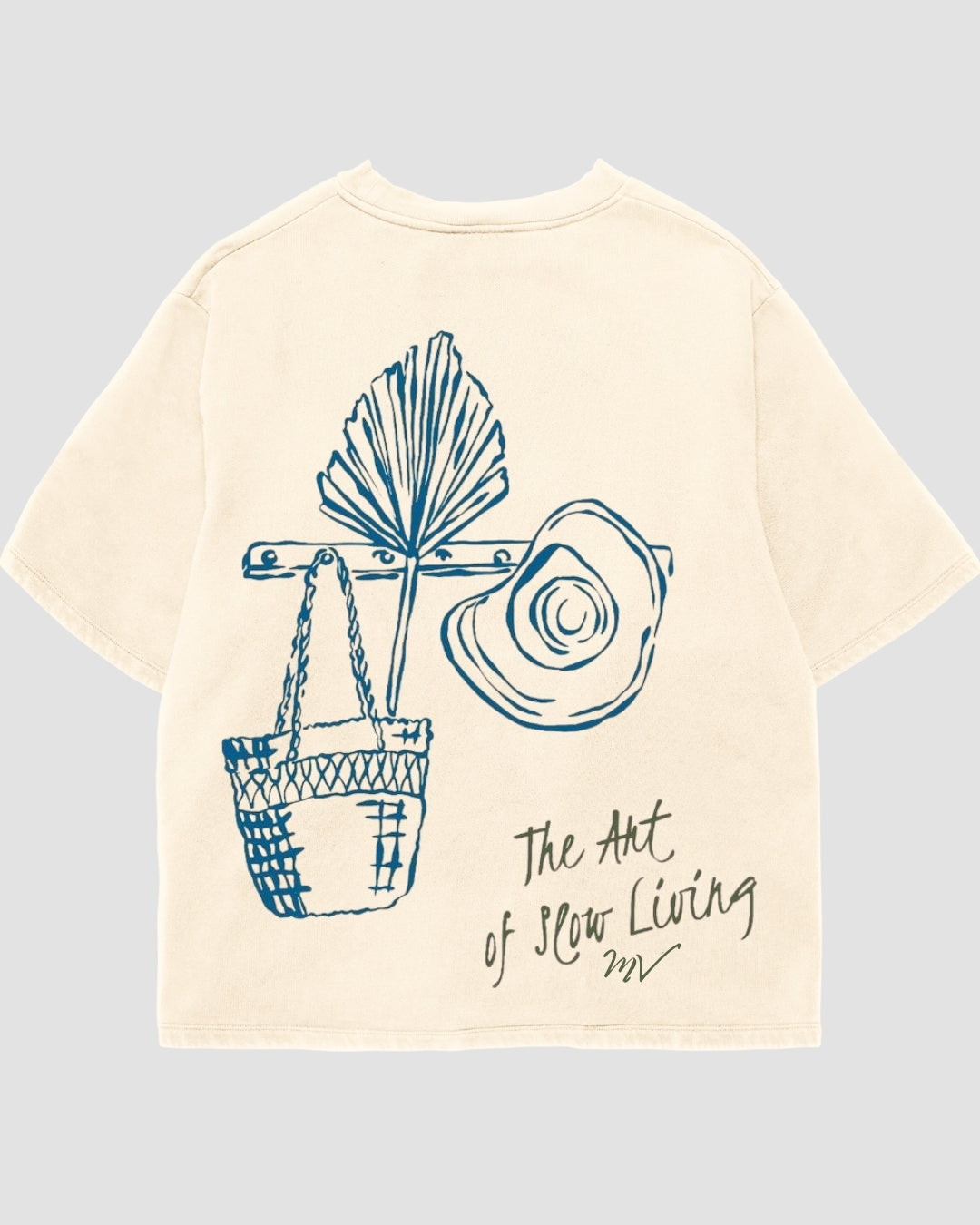 Tricou Oversized Slow Living