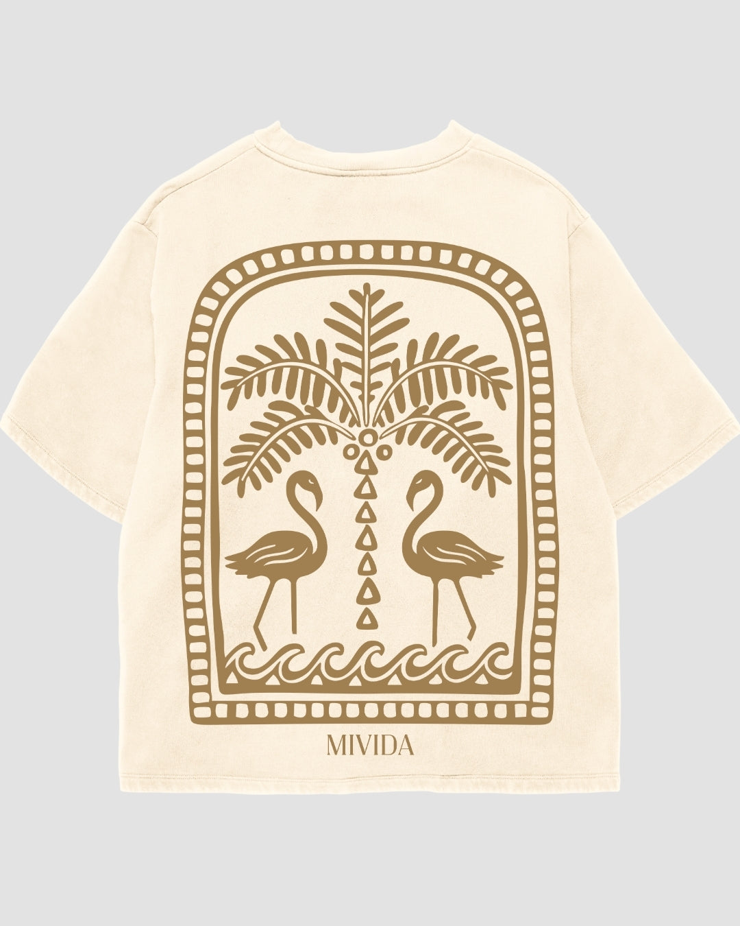 Tricou Oversized Palm Trees