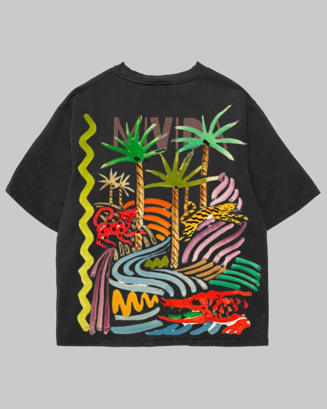 Tricou Oversized Jungle