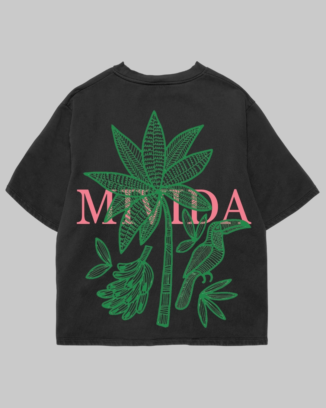 Tricou Oversized Green Tape