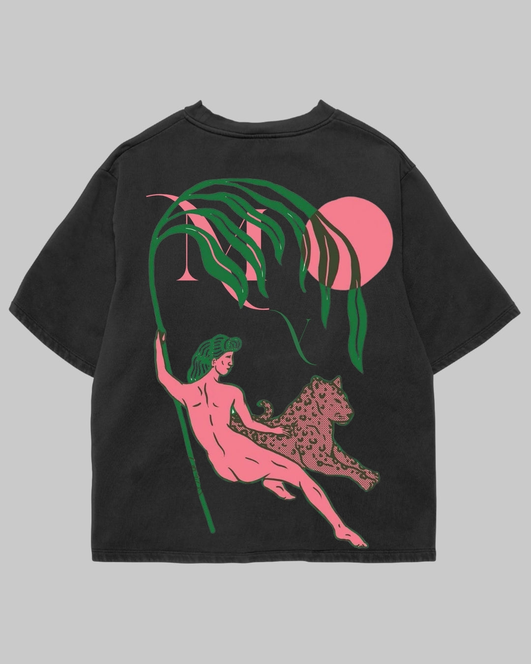 Tricou Oversized Palm Spring