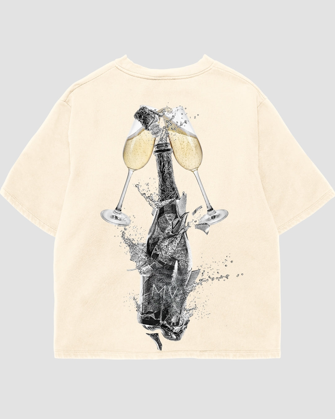 Tricou Oversized Champagne Cheer
