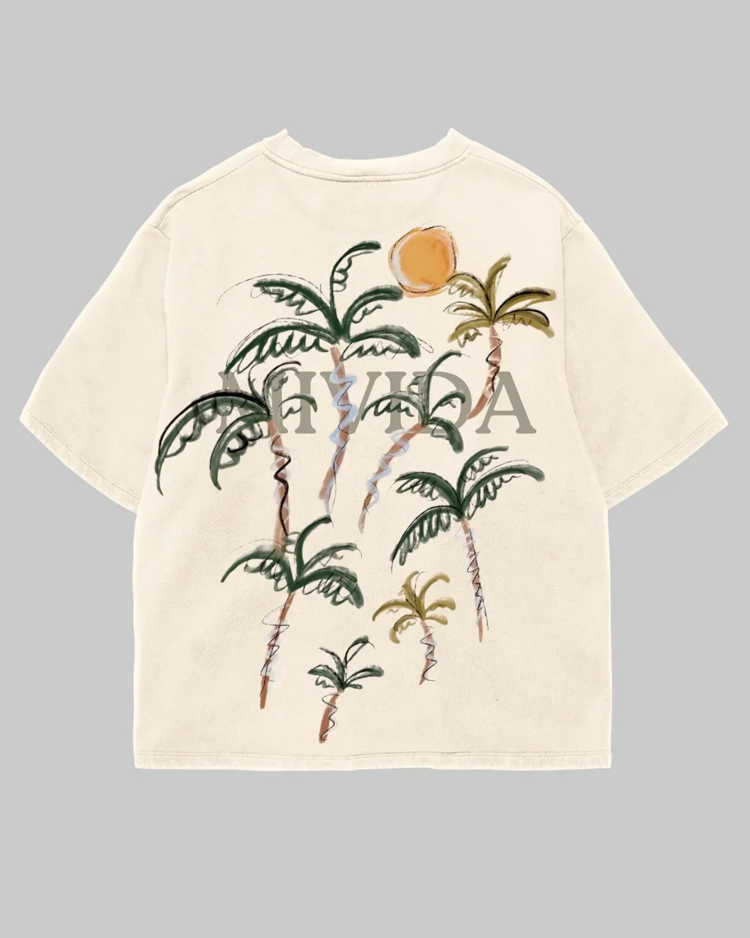 Tricou Oversized Palm