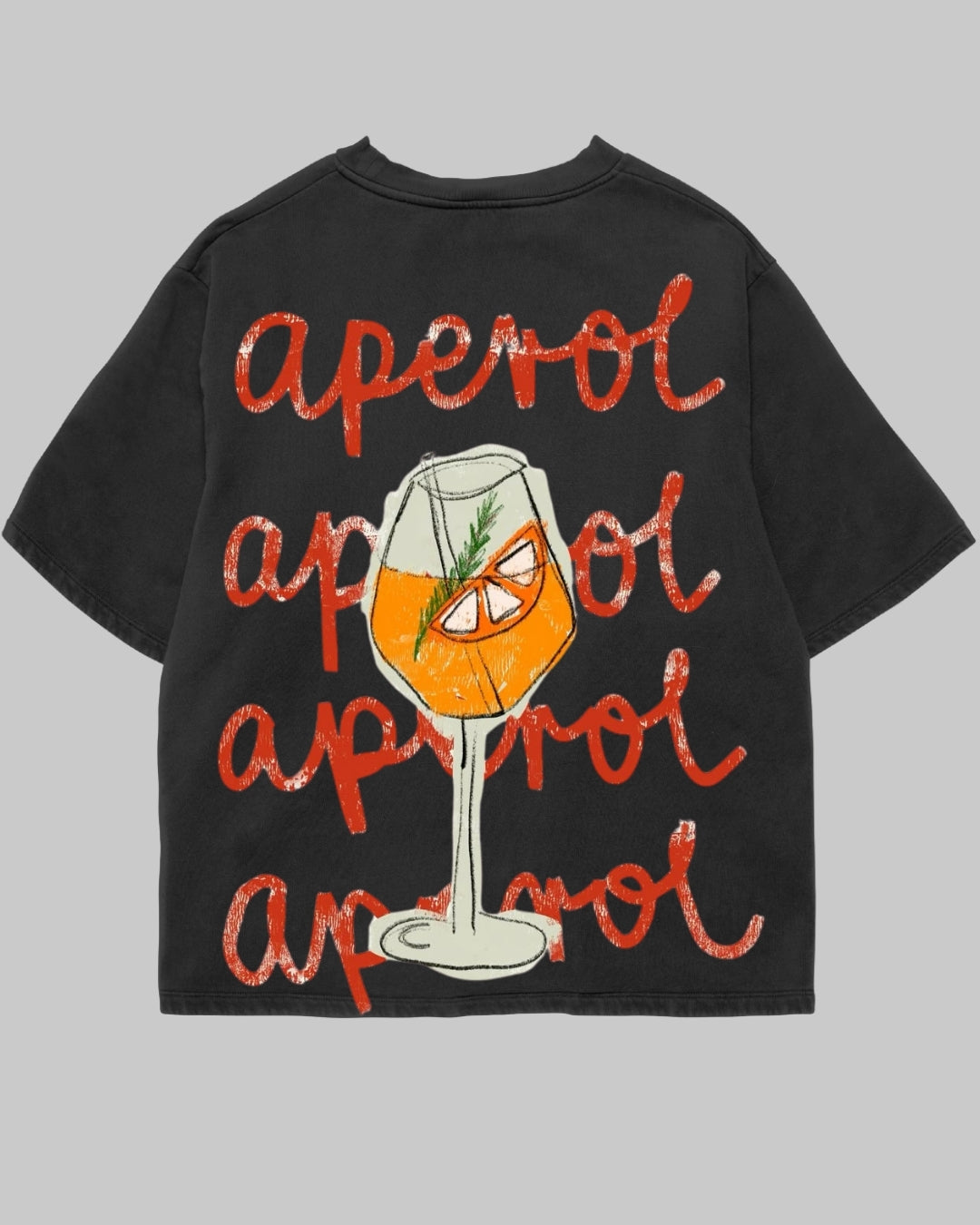 Tricou Oversized Aperol