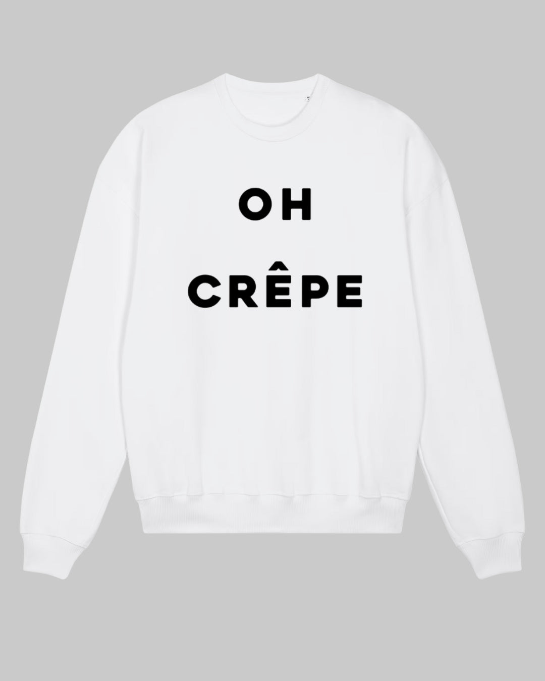 Crêpe Sweatshirt